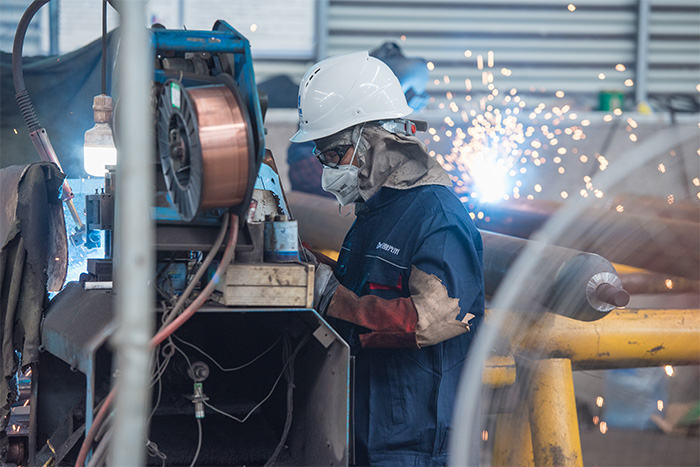 运城网架焊接车间